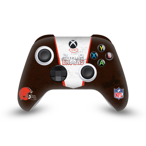 NFL Cleveland Browns Banner Vinyl Sticker Skin Decal Cover for Microsoft Xbox Series X / Series S Controller