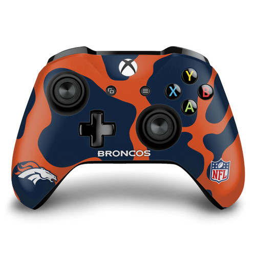 NFL Denver Broncos Cow Vinyl Sticker Skin Decal Cover for Microsoft Xbox One S / X Controller