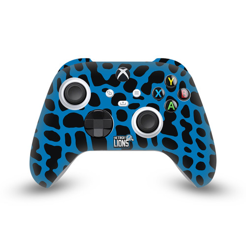 NFL Detroit Lions Animal Print Vinyl Sticker Skin Decal Cover for Microsoft Xbox Series X / Series S Controller