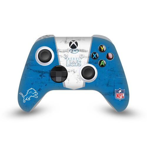 NFL Detroit Lions Banner Vinyl Sticker Skin Decal Cover for Microsoft Xbox Series X / Series S Controller