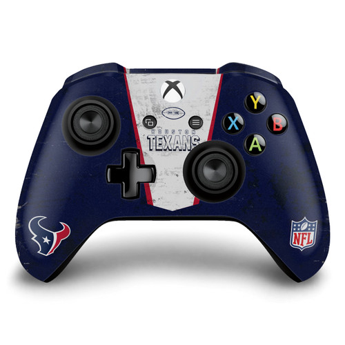 NFL Houston Texans Banner Vinyl Sticker Skin Decal Cover for Microsoft Xbox One S / X Controller