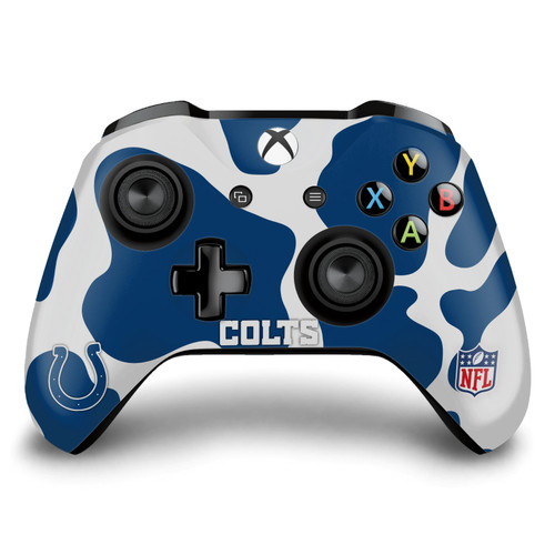 NFL Indianapolis Colts Cow Vinyl Sticker Skin Decal Cover for Microsoft Xbox One S / X Controller