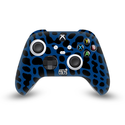 NFL Indianapolis Colts Animal Print Vinyl Sticker Skin Decal Cover for Microsoft Xbox Series X / Series S Controller
