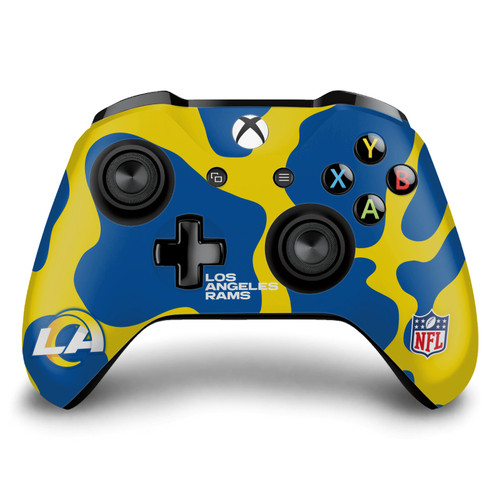 NFL Los Angeles Rams Cow Vinyl Sticker Skin Decal Cover for Microsoft Xbox One S / X Controller