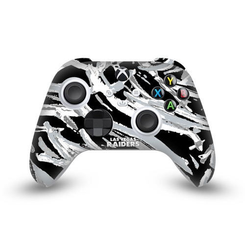 NFL Las Vegas Raiders Abstract Brush Strokes Vinyl Sticker Skin Decal Cover for Microsoft Xbox Series X / Series S Controller