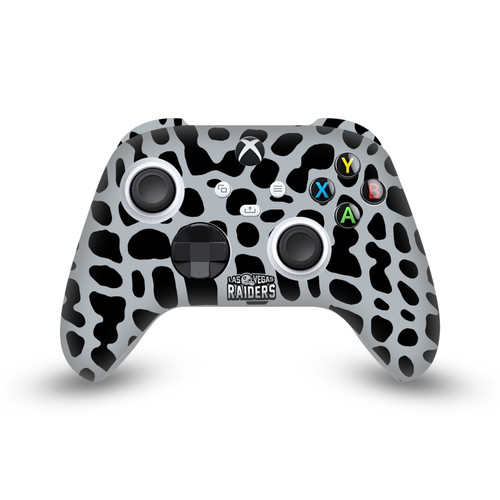 NFL Las Vegas Raiders Animal Print Vinyl Sticker Skin Decal Cover for Microsoft Xbox Series X / Series S Controller