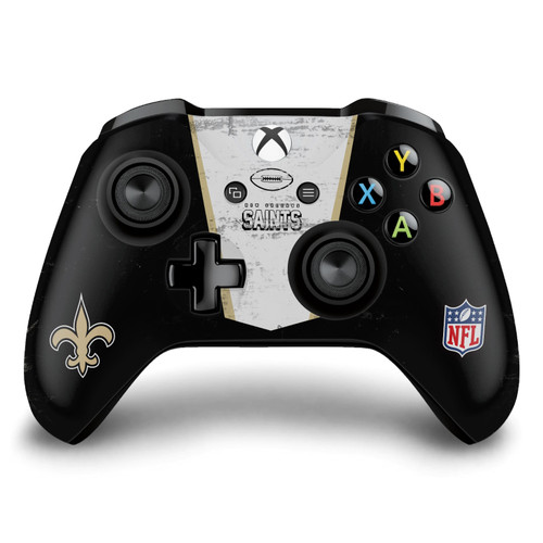 NFL New Orleans Saints Banner Vinyl Sticker Skin Decal Cover for Microsoft Xbox One S / X Controller