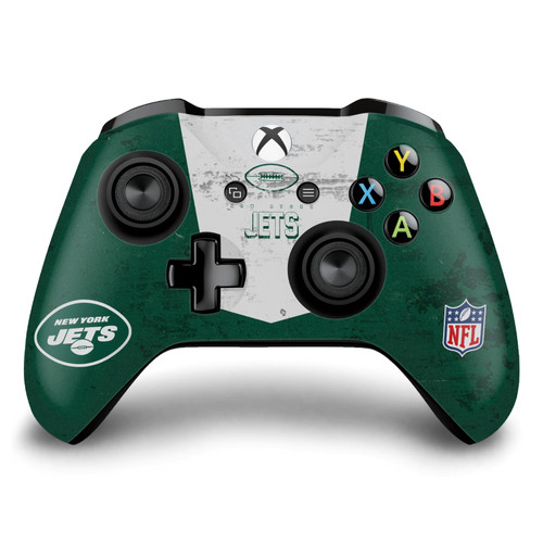 NFL New York Jets Banner Vinyl Sticker Skin Decal Cover for Microsoft Xbox One S / X Controller