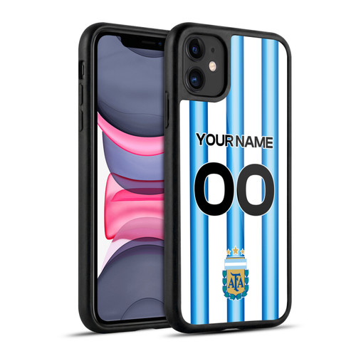 Custom Customized Argentina National Football Team 2026 Crest Kit Home Gel Armour Case For Apple iPhone 11