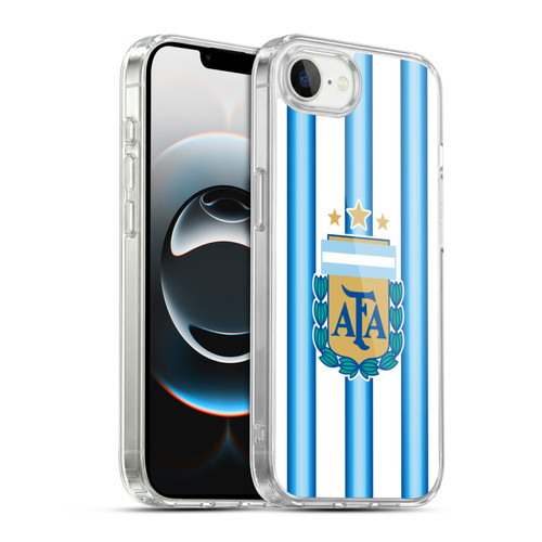 Argentina National Football Team 2026 Crest Kit Home Soft Gel Case for Apple iPhone 16e / Apple iPhone 17e & MagSafe
