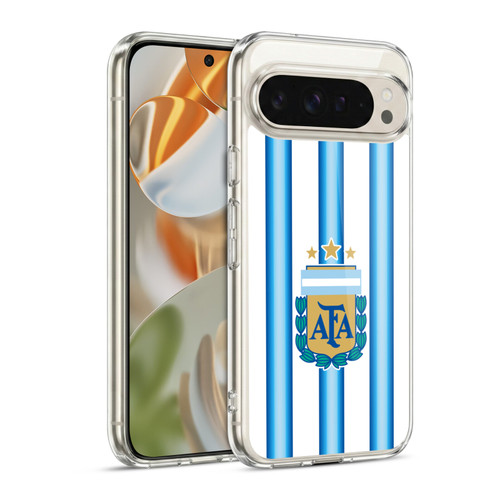 Argentina National Football Team 2026 Crest Kit Home Soft Gel Case for Google Pixel 9 / Pixel 9 Pro