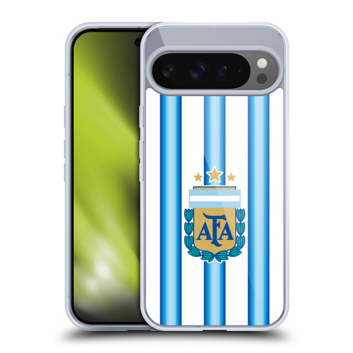 Argentina National Football Team 2026 Crest Kit Home Soft Gel Case for Google Pixel 9 Pro XL