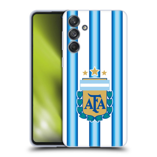 Argentina National Football Team 2026 Crest Kit Home Soft Gel Case for Samsung Galaxy M55 5G