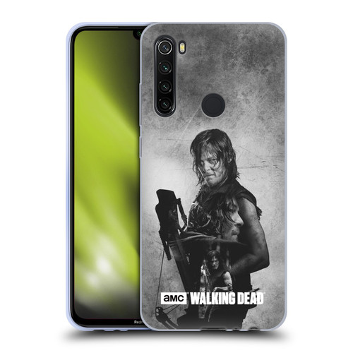 AMC The Walking Dead Double Exposure Daryl Soft Gel Case for Xiaomi Redmi Note 8T