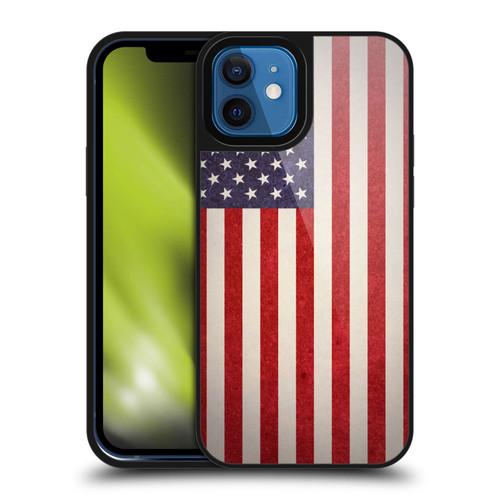 Ameritech Graphics American Flag Gel Armour Case For Apple iPhone 12 / iPhone 12 Pro
