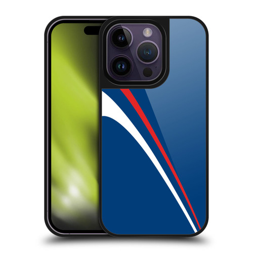 Ameritech Graphics Red And White Lines Gel Armour Case For Apple iPhone 14 Pro