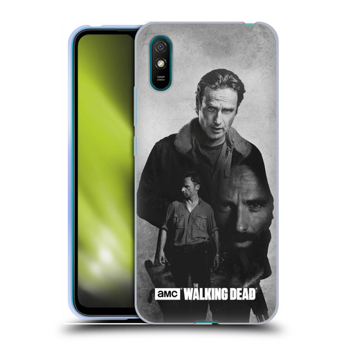 AMC The Walking Dead Double Exposure Rick Soft Gel Case for Xiaomi Redmi 9A / Redmi 9AT