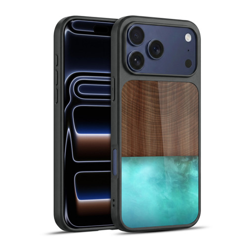 Alyn Spiller Wood & Resin Blocking Gel Armour Case For Apple iPhone 17 Pro Max