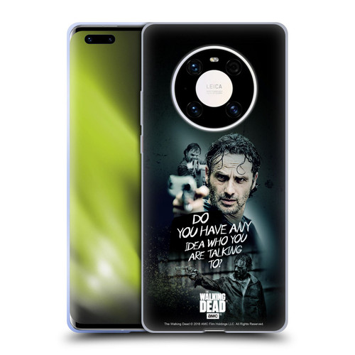 AMC The Walking Dead Rick Grimes Legacy Question Soft Gel Case for Huawei Mate 40 Pro 5G