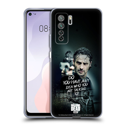 AMC The Walking Dead Rick Grimes Legacy Question Soft Gel Case for Huawei Nova 7 SE/P40 Lite 5G