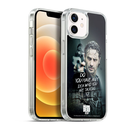 AMC The Walking Dead Rick Grimes Legacy Question Soft Gel Case for Apple iPhone 12 / iPhone 12 Pro & MagSafe