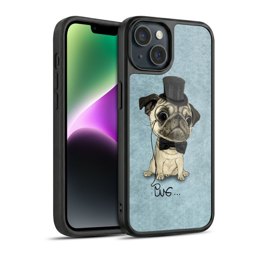 Barruf Dogs Gentle Pug Gel Armour Case For Apple iPhone 14