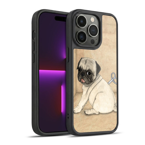 Barruf Dogs Pug Toy Gel Armour Case For Apple iPhone 14 Pro