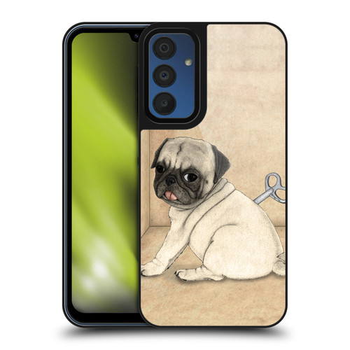 Barruf Dogs Pug Toy Gel Armour Case For Samsung Galaxy A15
