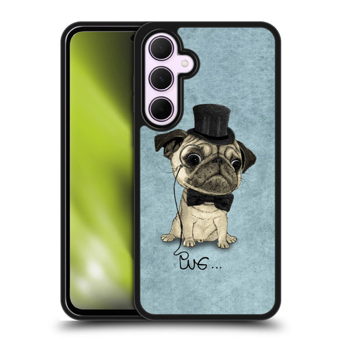Barruf Dogs Gentle Pug Gel Armour Case For Samsung Galaxy A35 5G