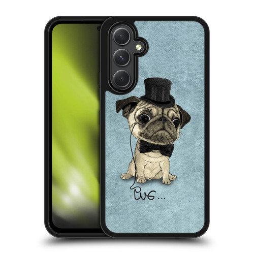 Barruf Dogs Gentle Pug Gel Armour Case For Samsung Galaxy A54 5G