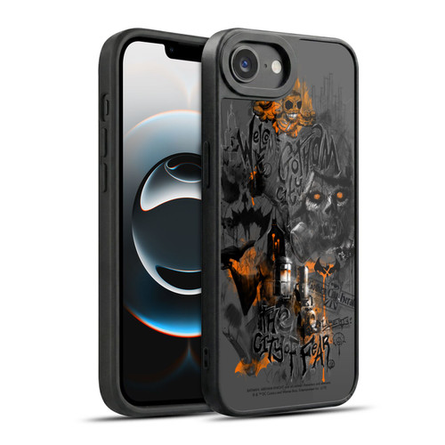 Batman Arkham Knight Graphics City Of Fear Scarecrow Gel Armour Case For Apple iPhone 16e / Apple iPhone 17e