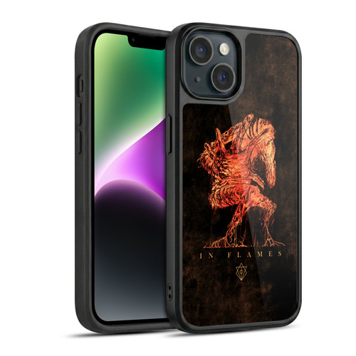 In Flames Metal Grunge Creature Gel Armour Case For Apple iPhone 14