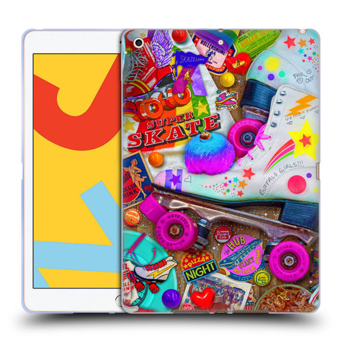 Aimee Stewart Colourful Sweets Skate Night Soft Gel Case for Apple iPad 10.2 2019/2020/2021