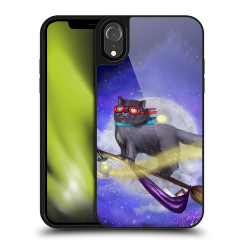 Ash Evans Black Cats Night Fly Gel Armour Case For Apple iPhone XR