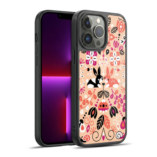 Cat Coquillette Animals Bunny Lovers Gel Armour Case For Apple iPhone 13 Pro Max