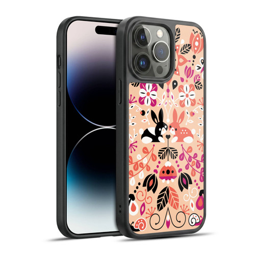 Cat Coquillette Animals Bunny Lovers Gel Armour Case For Apple iPhone 14 Pro Max