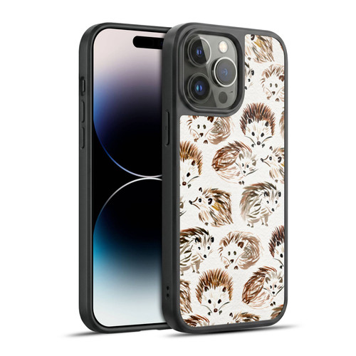 Cat Coquillette Animals Hedgehogs Gel Armour Case For Apple iPhone 14 Pro Max