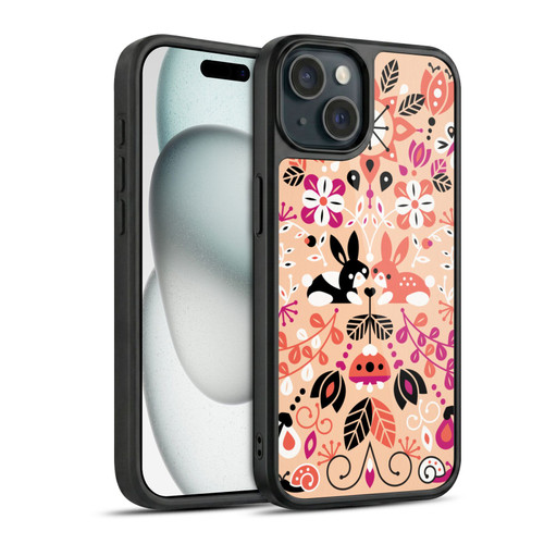 Cat Coquillette Animals Bunny Lovers Gel Armour Case For Apple iPhone 15