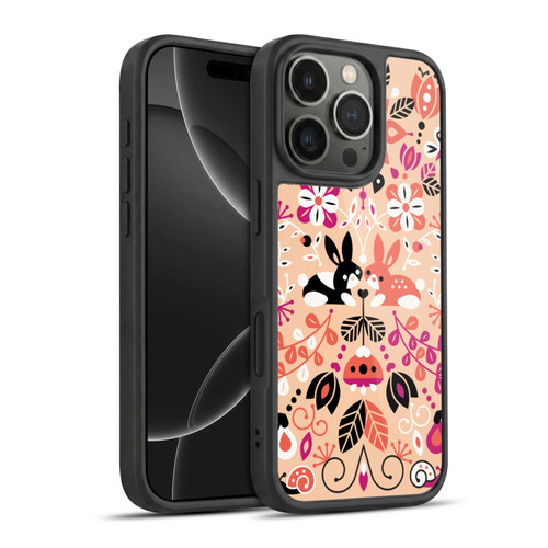 Cat Coquillette Animals Bunny Lovers Gel Armour Case For Apple iPhone 16 Pro