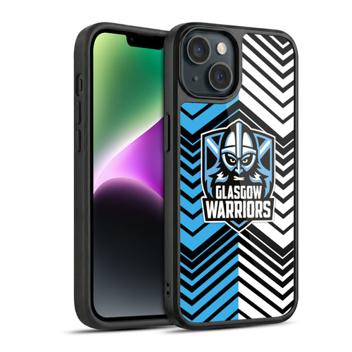 Glasgow Warriors Graphics White And Blue Gel Armour Case For Apple iPhone 14