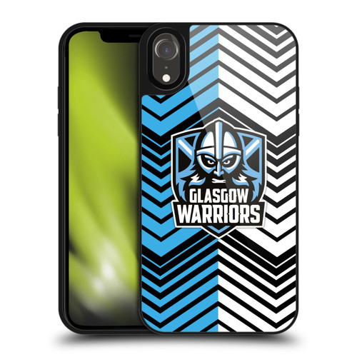 Glasgow Warriors Graphics White And Blue Gel Armour Case For Apple iPhone XR