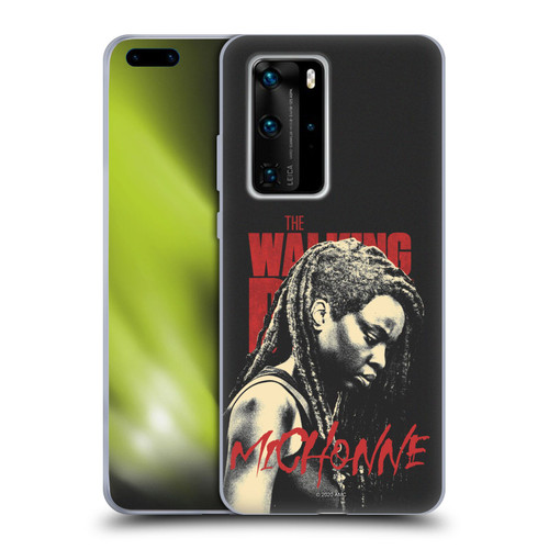 AMC The Walking Dead Season 10 Character Portraits Michonne Soft Gel Case for Huawei P40 Pro / P40 Pro Plus 5G