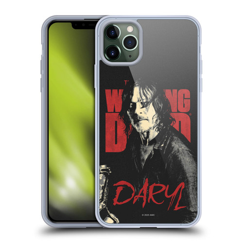 AMC The Walking Dead Season 10 Character Portraits Daryl Soft Gel Case for Apple iPhone 11 Pro Max