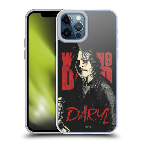 AMC The Walking Dead Season 10 Character Portraits Daryl Soft Gel Case for Apple iPhone 12 Pro Max