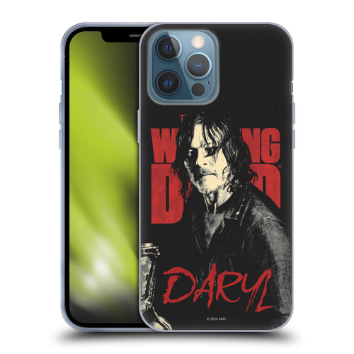 AMC The Walking Dead Season 10 Character Portraits Daryl Soft Gel Case for Apple iPhone 13 Pro Max