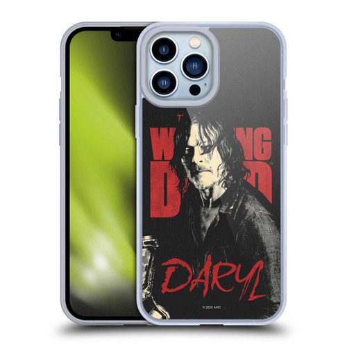 AMC The Walking Dead Season 10 Character Portraits Daryl Soft Gel Case for Apple iPhone 13 Pro Max