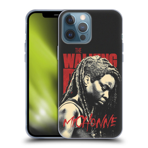 AMC The Walking Dead Season 10 Character Portraits Michonne Soft Gel Case for Apple iPhone 13 Pro Max