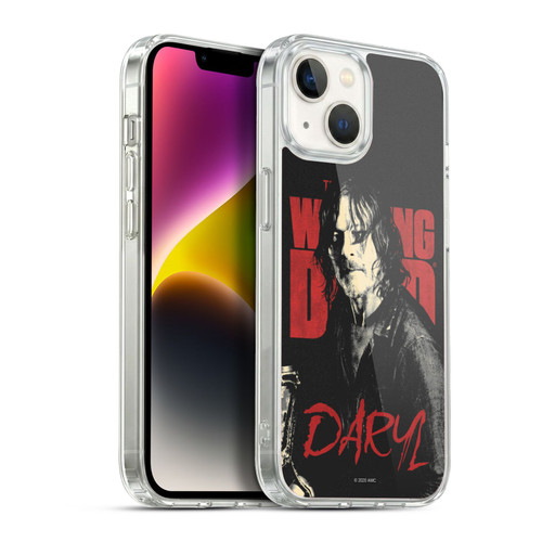 AMC The Walking Dead Season 10 Character Portraits Daryl Soft Gel Case for Apple iPhone 14
