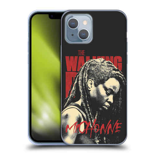AMC The Walking Dead Season 10 Character Portraits Michonne Soft Gel Case for Apple iPhone 14