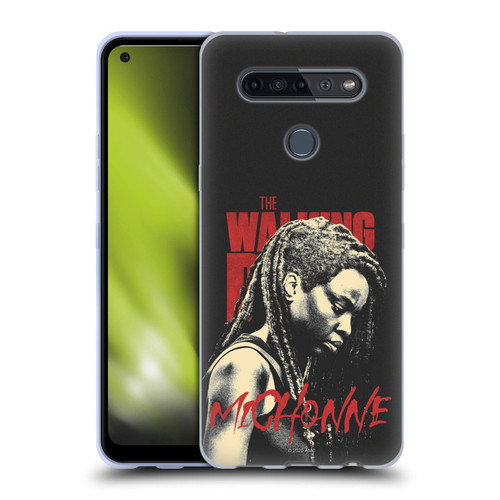 AMC The Walking Dead Season 10 Character Portraits Michonne Soft Gel Case for LG K51S